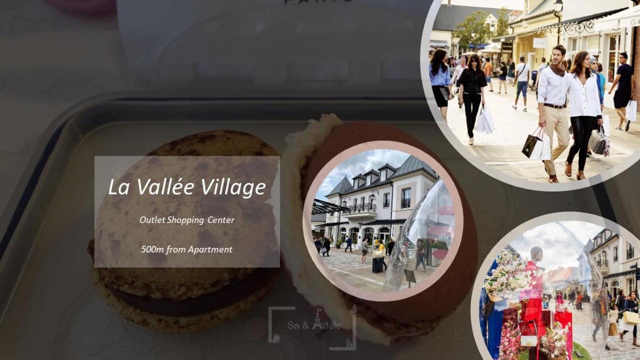 Studio Zen - Shopping Center And Train Station 500M - Disneyland Paris 5Min 몽테브랭 외부 사진